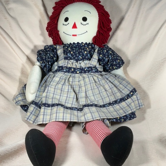 26” Vintage Raggedy Ann Doll Handmade - Picture 16 of 16